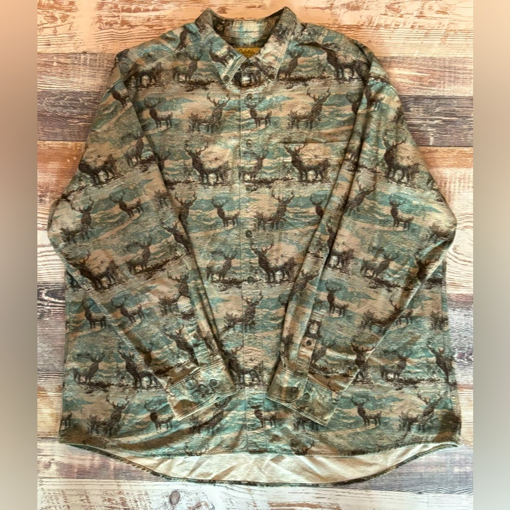 Cabelas Deerskin Soft Chamois, Pocket Button up
